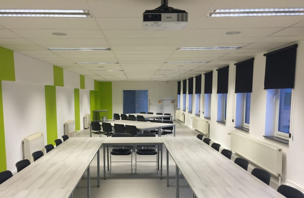 Blinds by Design expert installing modern window shades Whittier, CA