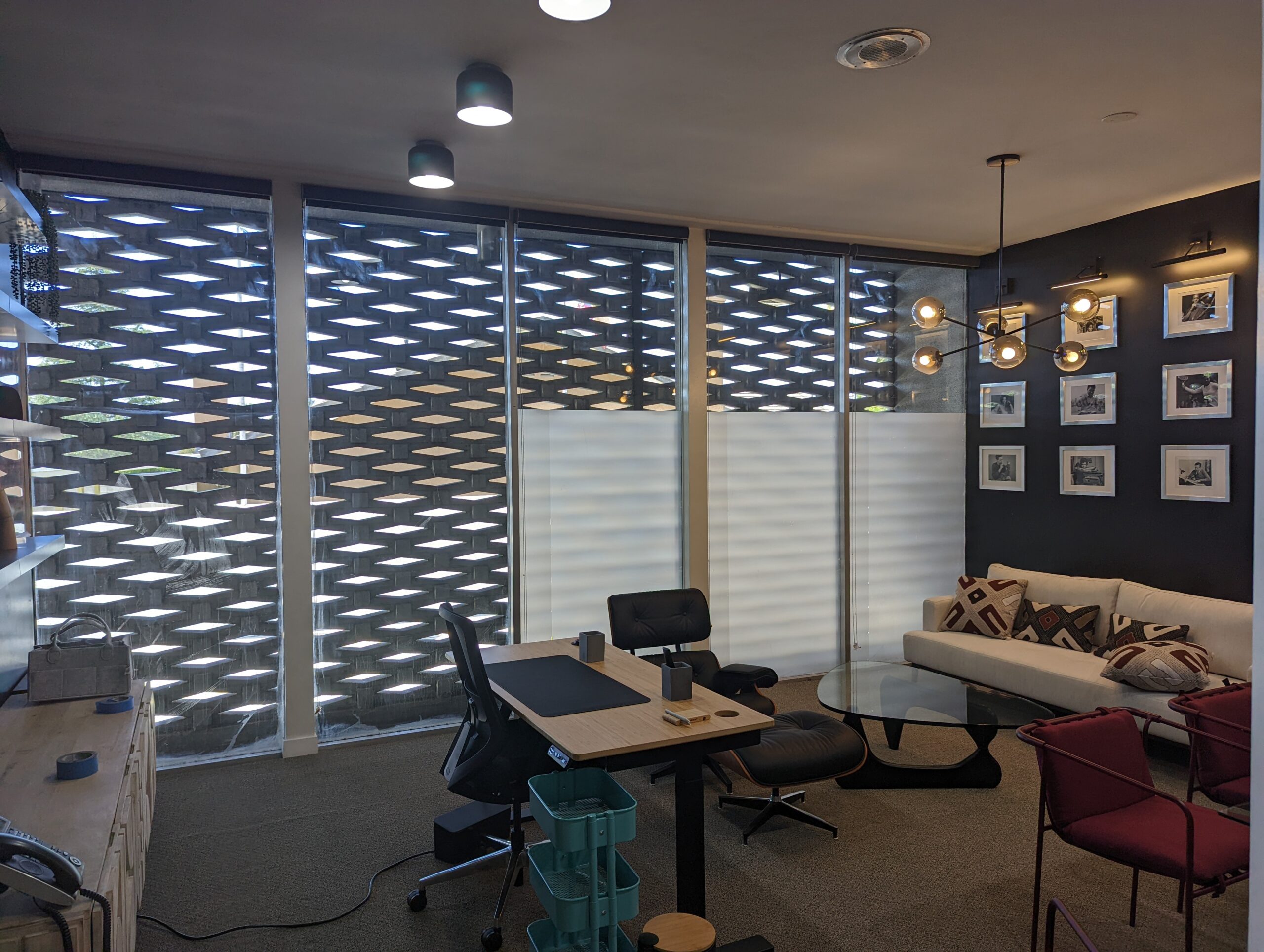 Professional shades installation service in Lakewood, CA living space