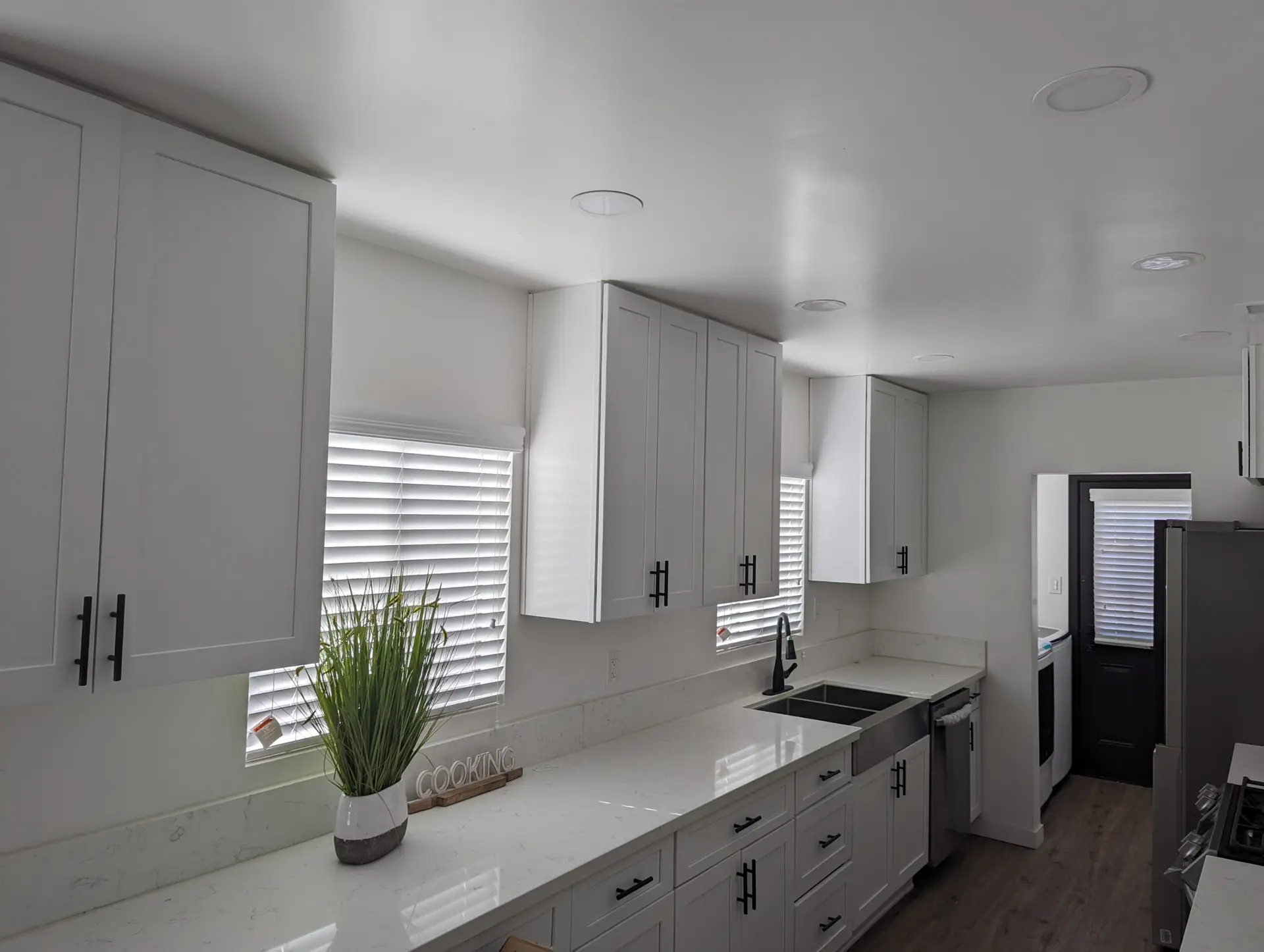 Exterior shutters providing shade and privacy in Los Angeles County, CA