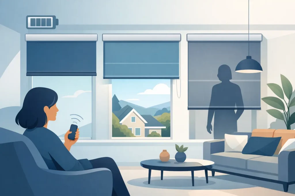 Battery Shades for Comfort, Privacy, and Style