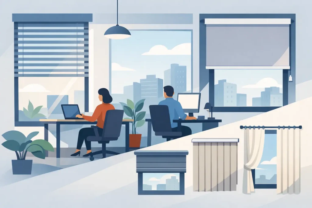 Best Office Window Coverings for Better Workspaces