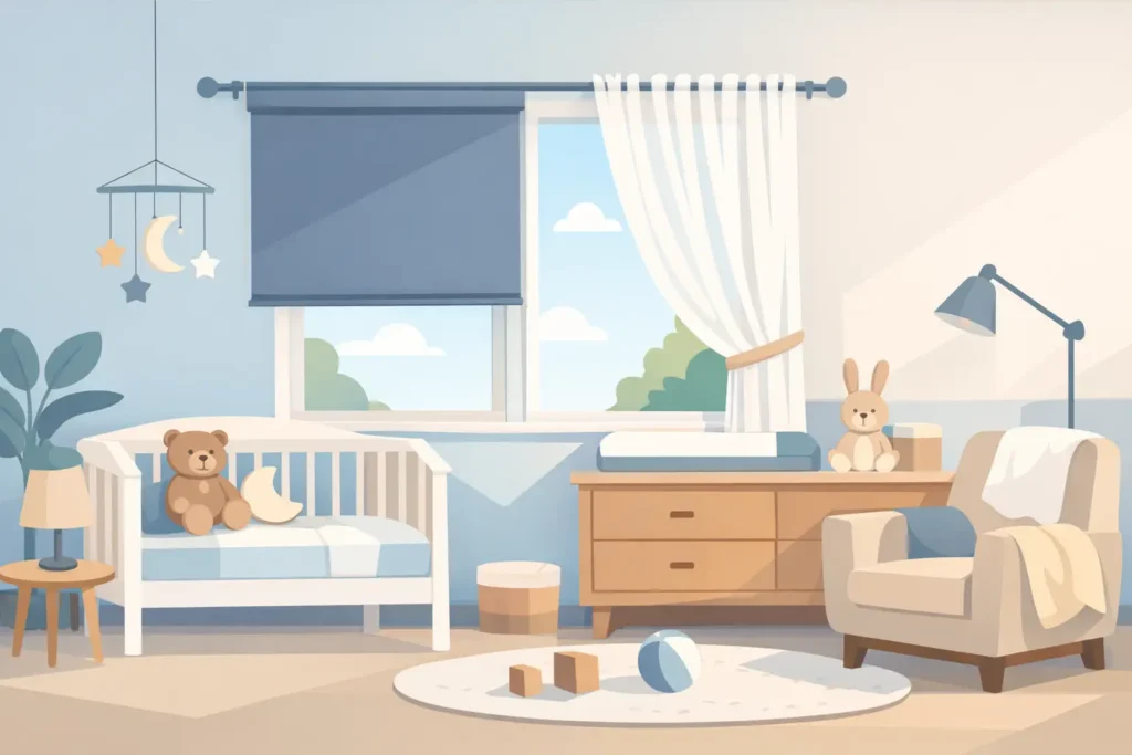Best Window Coverings for Nurseries That Work
