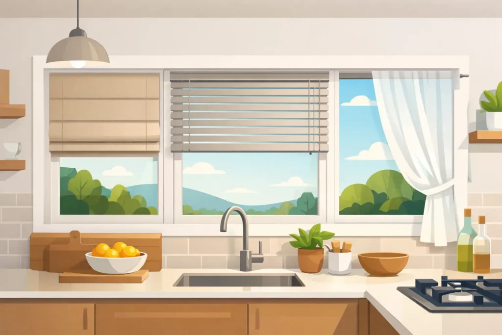 Best Window Treatments for Kitchens