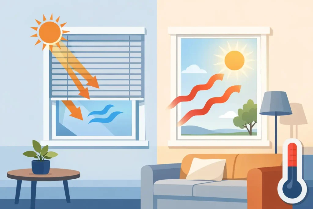 Can Blinds Reduce Heat Indoors? What Works
