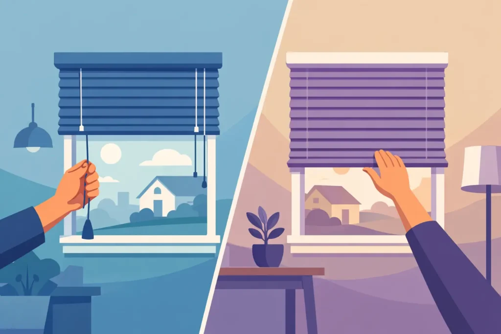 Corded vs Cordless Blinds: Which Fits Your Home?