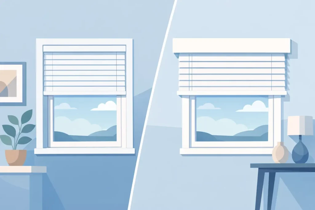 Inside Mount vs Outside Mount