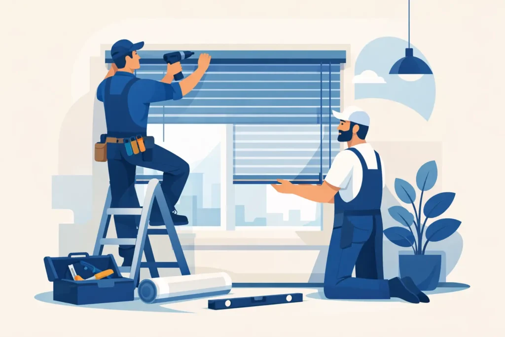 Professional Blind Installers for a Better Fit