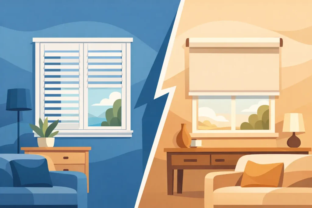 Shutters vs Shades Comparison for Your Home