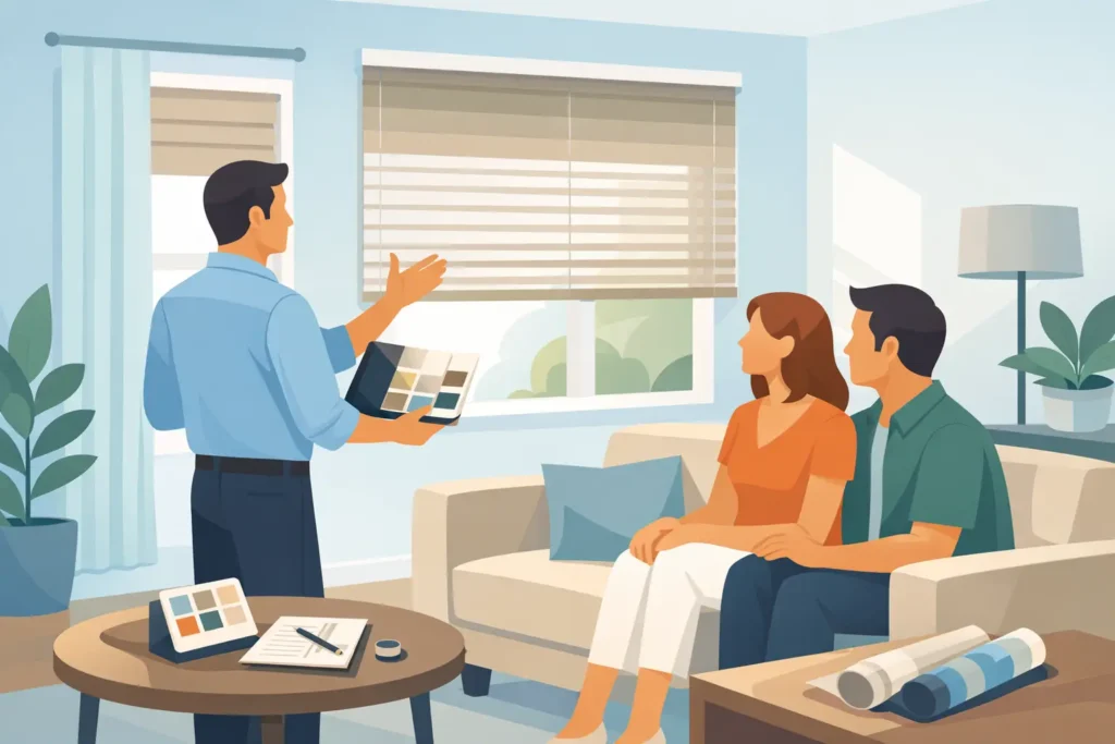 What to Expect From an In Home Blinds Consultation