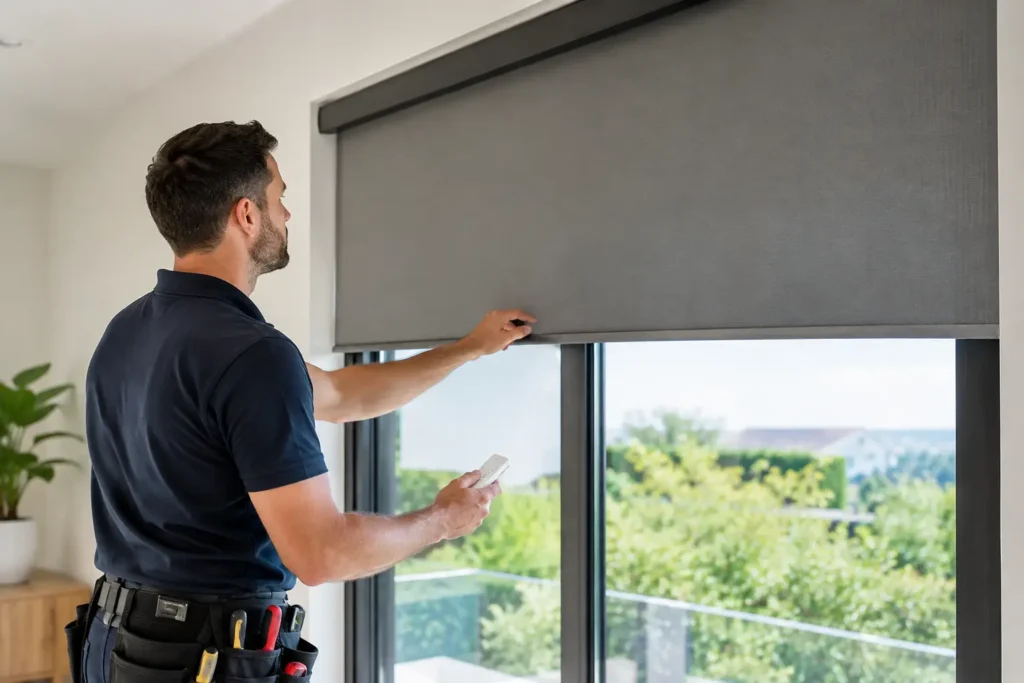Motorized Shade Installation Example: What to Expect