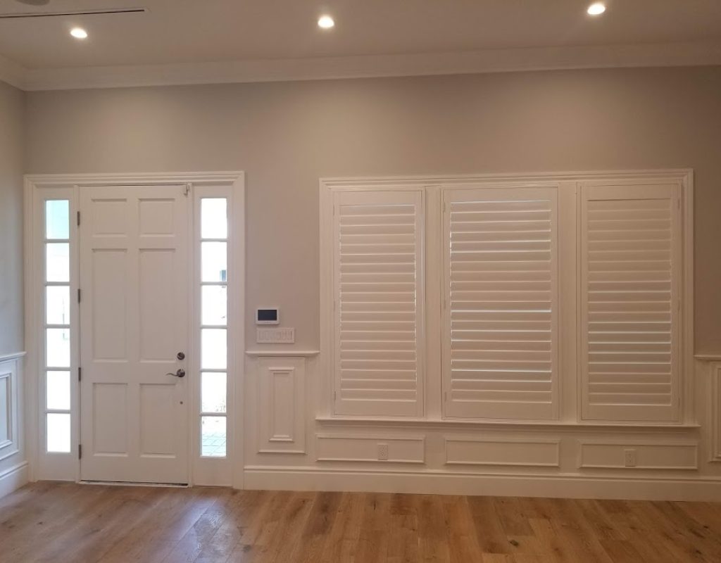 Professional shutter installers working in Buena Park CA home